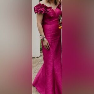 Gorgeous MOB silk gown